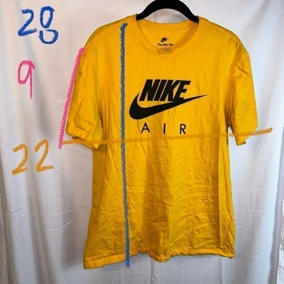 Nike Shirt Futura Tee Pull Over Crewneck Short Sleeve Top Big Nike Air Logo - Picture 4 of 8
